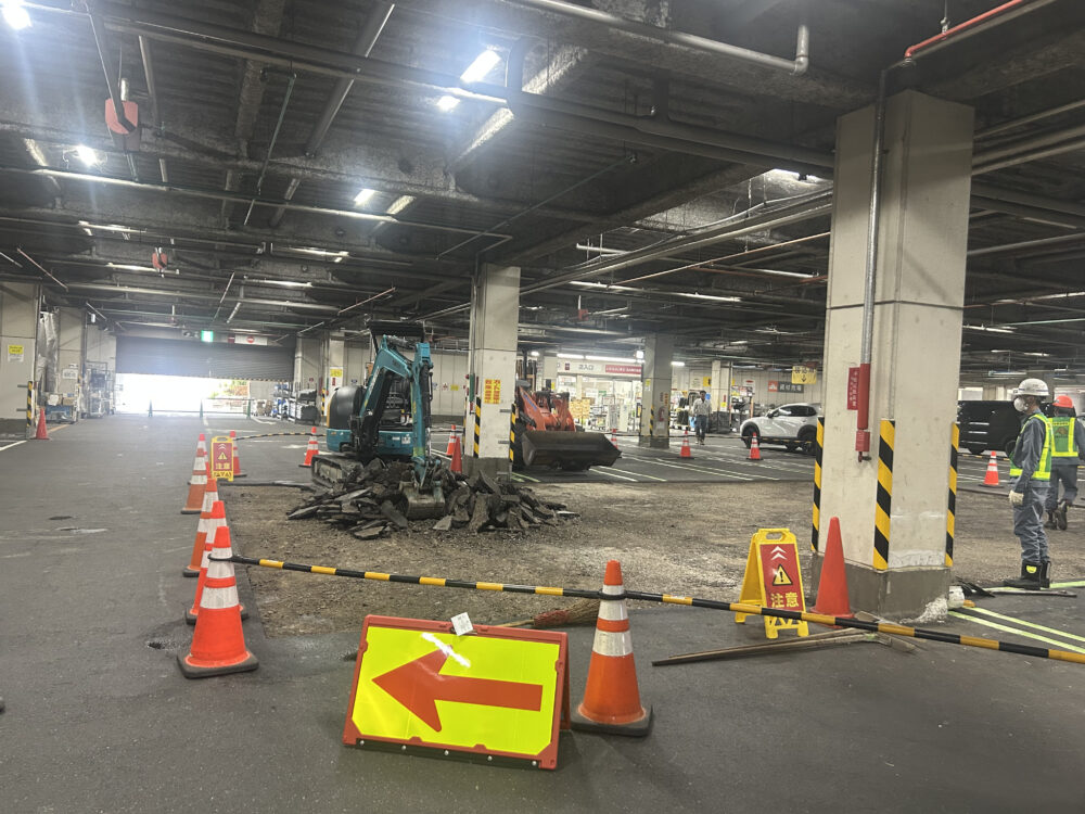 施工中